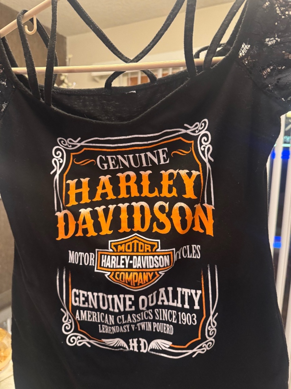 Hardly Davidson xs small top